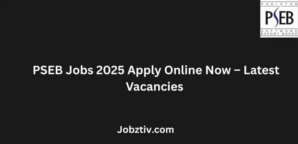 PSEB Jobs 2025 Apply Online Now Latest Vacancies
